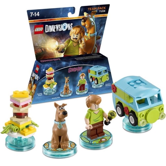 NEW! LEGOS DIMENSIONS 71202 and 71206 Simpsons Level Pack - Scooby Doo Team Pack - Picture 2 of 11